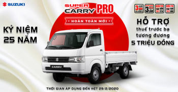 Khuyến mãi xe tải nhẹ - Super Carry Pro