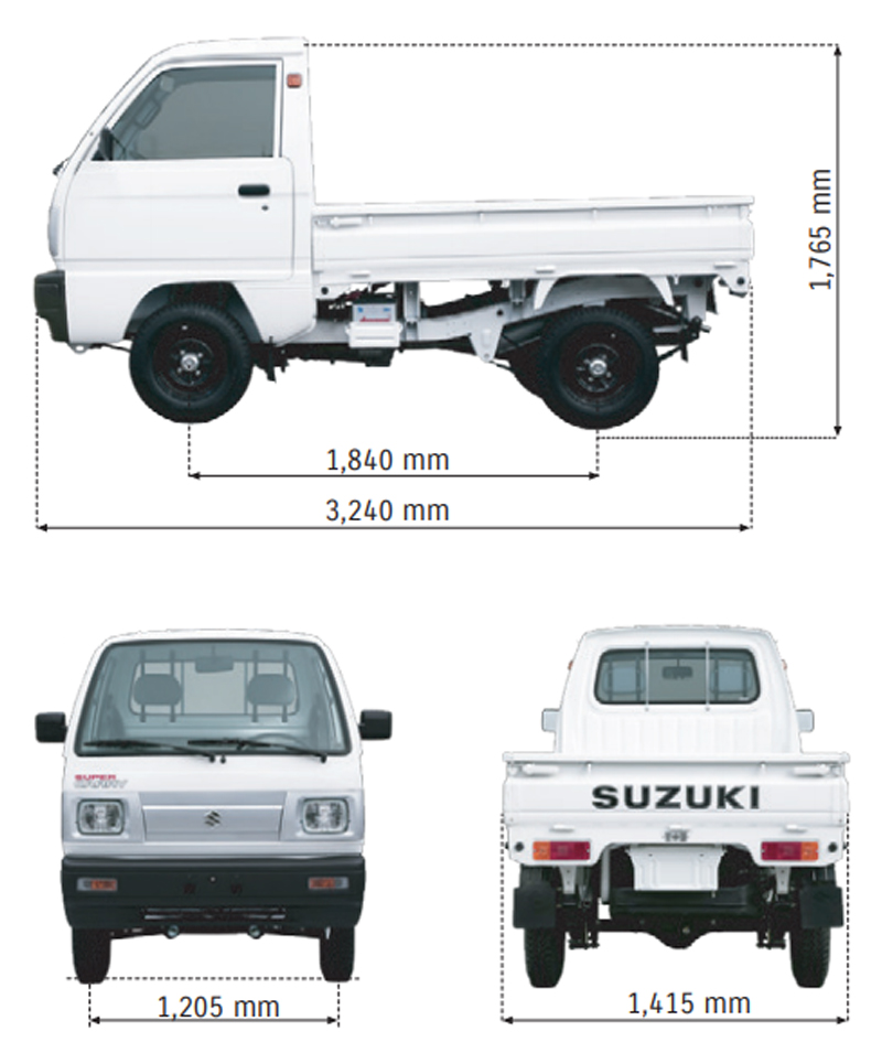 Xe Đông Lạnh Suzuki 500Kg  Carry Truck Đi Hẻm Nhỏ  Made In JAPAN